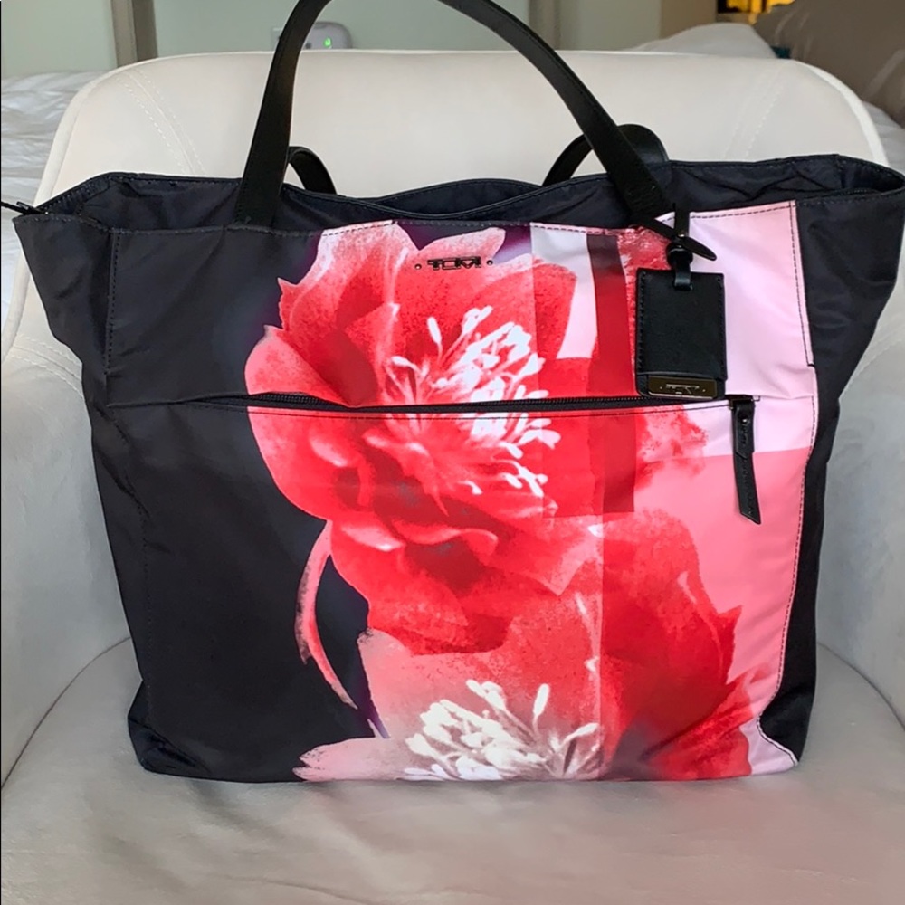 Floral TUMI tote
